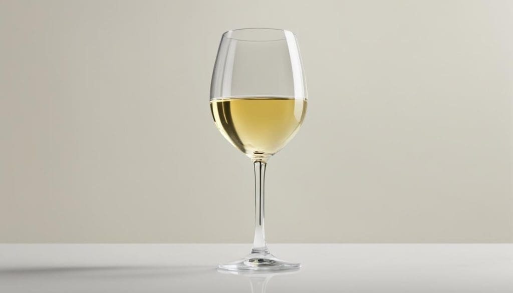 Glass of white wine calorie comparison