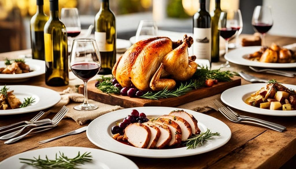 recommended Australian wines for roast chicken dinner