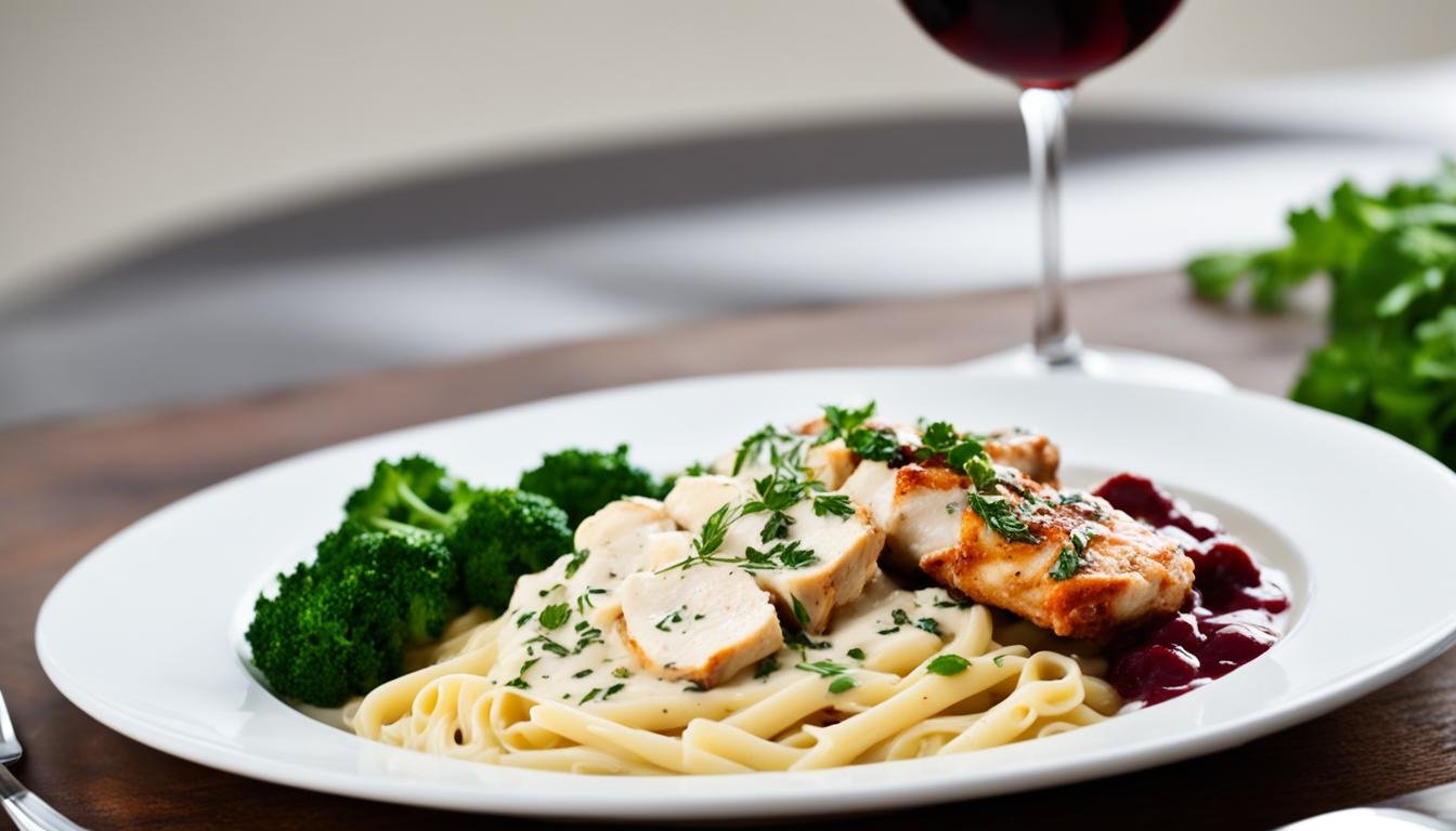 wine to pair with chicken alfredo