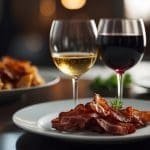 wine pairing with bacon