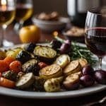 wine pairing with roasted vegetables