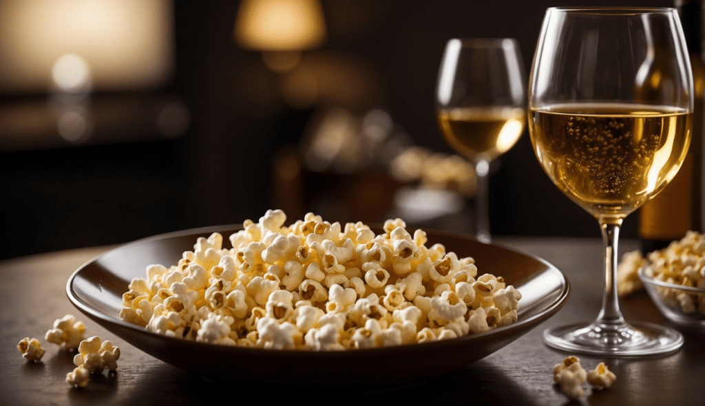 wine to pair with popcorn