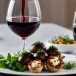 best wine for stuffed mushrooms