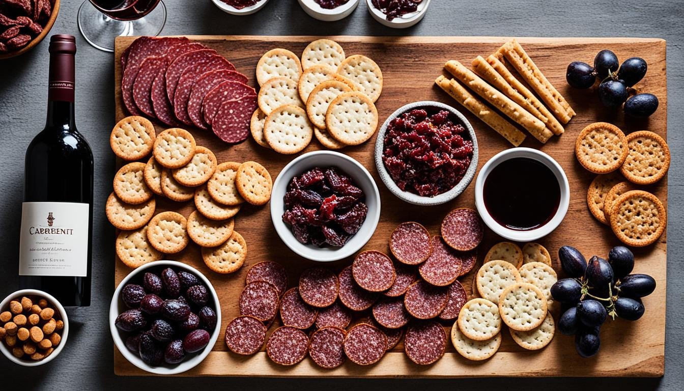 snacks to pair with cabernet sauvignon