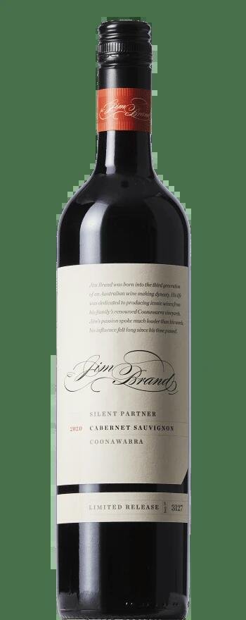 Jim Brand Wines 'Silent Partner' Cabernet Sauvignon 2020 – GREAT SINGAPORE SALE