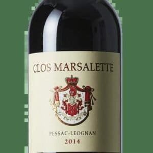 KF_Clos Marsalette Pessac-Léognan Bordeaux 2014