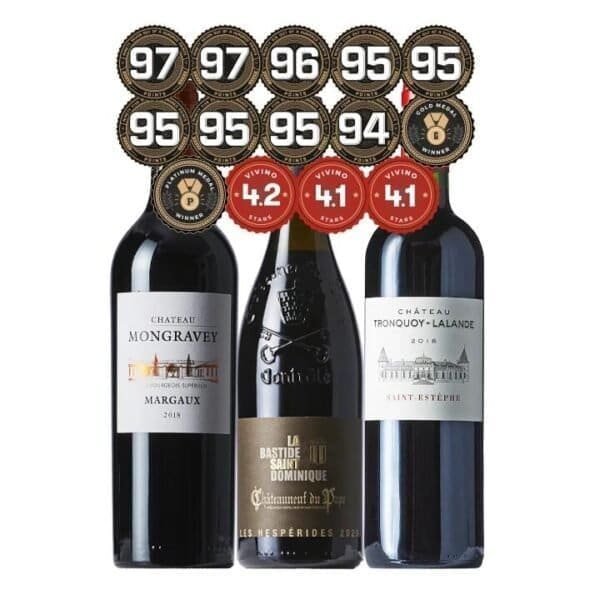 Premium French Reds Trio – 11.11 Deal