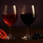 Cabernet Franc vs Cabernet Sauvignon, two glasses side by side