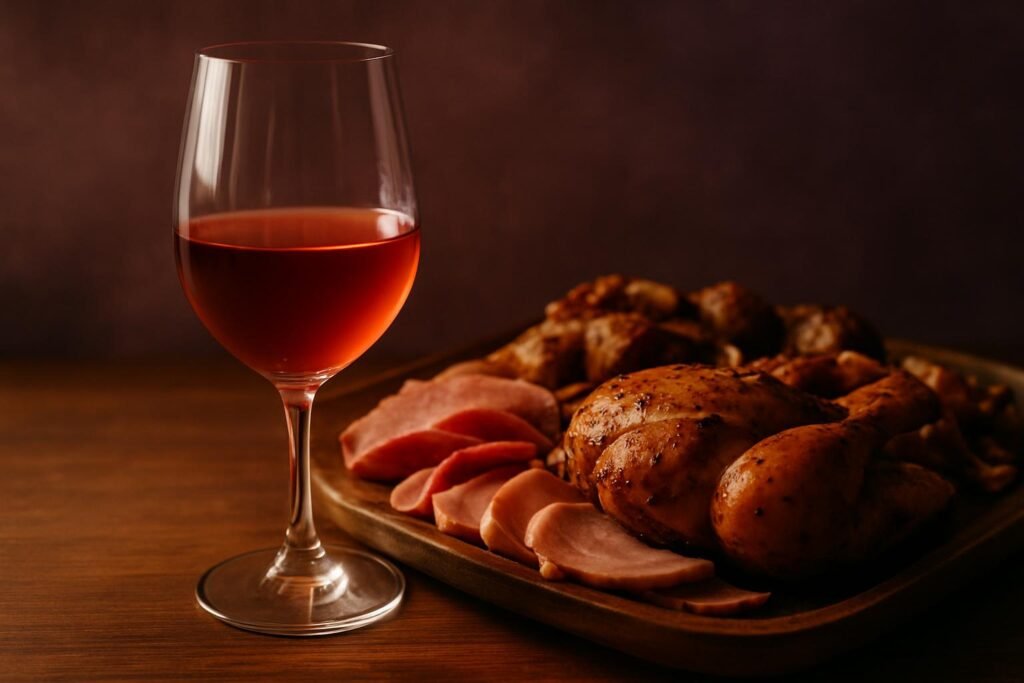 McLaren Vale: Shiraz, Old-Vine Grenache and the Sea 2 Glass of Grenache next to roast chicken and charcuterie