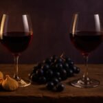 Zinfandel vs Primitivo, two glasses side by side